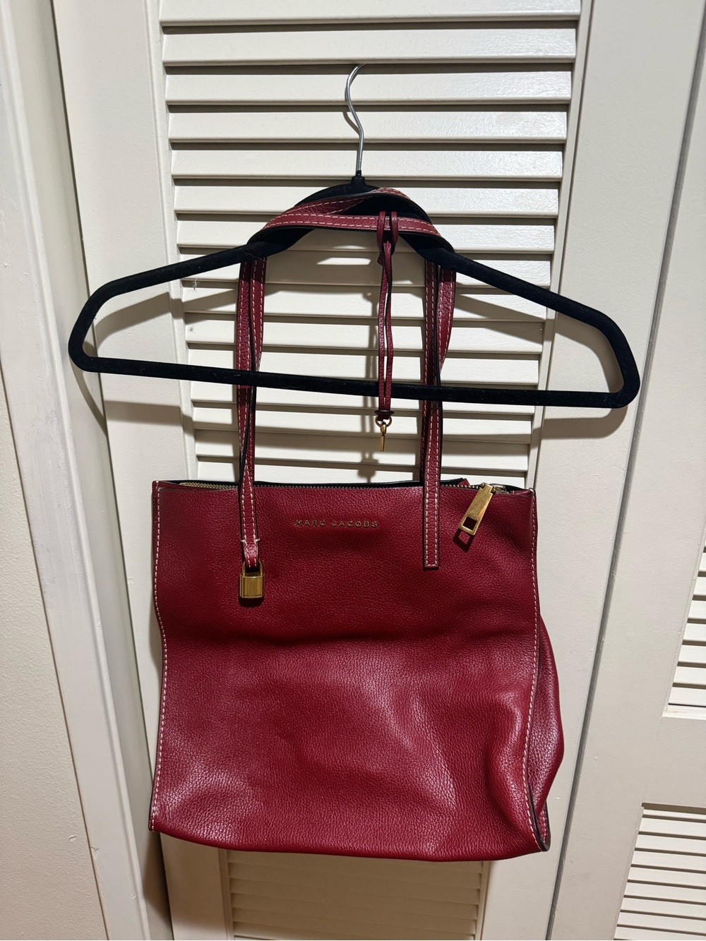 Marc Jacobs Grind Leather Tote